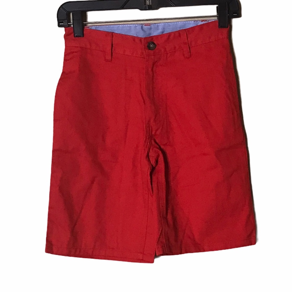 American Hawk red shorts boys 10
